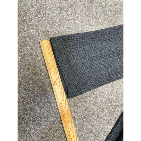 Eddie Bauer Vashon fit trouser womens 6  twill vashn gray wool blend nwt - Picture 2 of 12